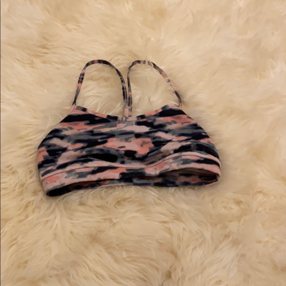 Camo pink bra